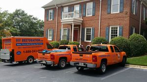 Water Damage Upper Darby At Residential Job Site
